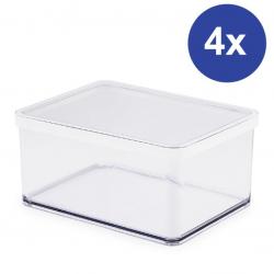 Krabička SET LOFT, 4 x 2, 25 L, bílá