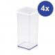 Krabička SET LOFT, 4 x 1,5 L, bílá
