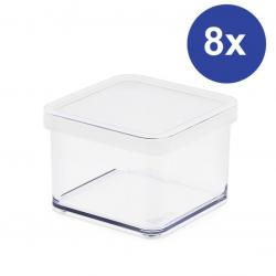 Krabička SET LOFT, 8 x 0,5 L, bílá
