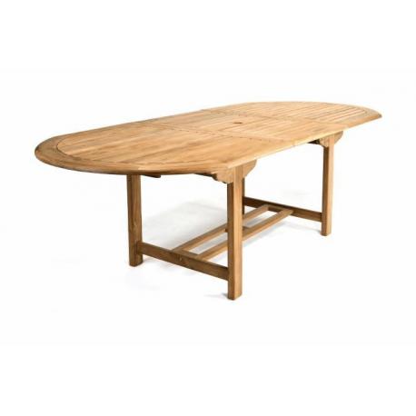 Rozšiřitelný zahradní stůl z týkového dřeva Garth , 170 - 230 cm