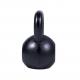 Gorilla Sports Kettlebell činka, litinová, černá, 28 kg