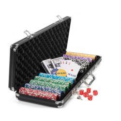 Poker set, kompletní sada, 500 ks