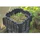 Zahradní plastový kompostér, černý, 360 L