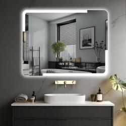 IREDA koupelnové LED zrcadlo, 70 x 50 cm