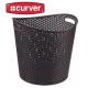Koš na prádlo 30 l MY STYLE RATTAN hnědý CURVER