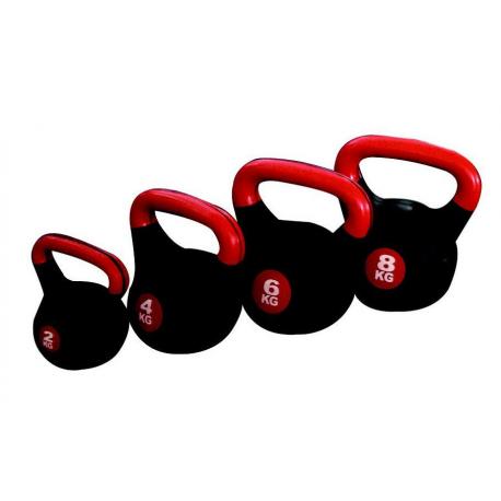 Činka kettlebell s cementovou náplní - 4 kg