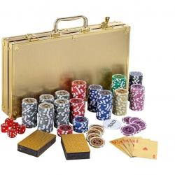 GamesPlanet Poker set Gold Edition, 300 ks žetonů 1 - 1000