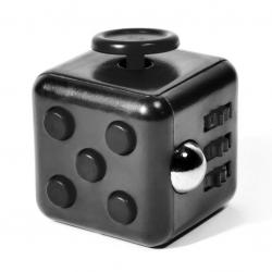 Antistresová kostka Fidget Cube, 32 mm černá