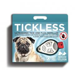 Ultrazvukový repelent TickLess Pet proti klíšťatům, béžový