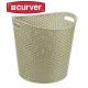 Koš na prádlo 30 l MY STYLE RATTAN krémová CURVER