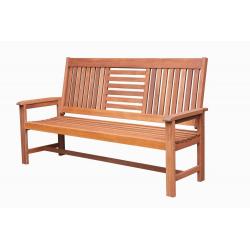 Zahradní dřevěná lavice SEREMBAN - 178 cm