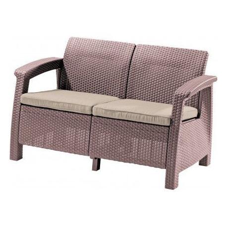 Pohovka CORFU LOVE SEAT - cappuccino