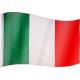 Vlajka Itálie - 120 cm x 80 cm