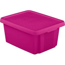 Úložný  box s víkem 20L - fialový CURVER