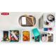 Úložný box INFINITY DOTS 4,5L - bílý