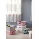 Úložný box INFINITY DOTS 11L - šedý