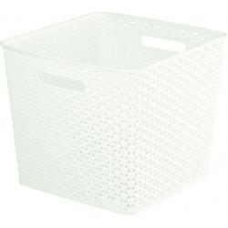 Úložný box MY STYLE SQR - krémový CURVER