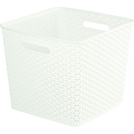 Úložný box MY STYLE SQR - krémový CURVER