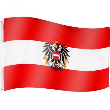 Vlajka Rakousko - 120 cm x 80 cm