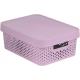 Úložný box INFINITY DOTS 11L - růžový