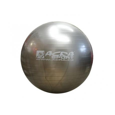 Míč gymnastický (gymball)  900 mm šedý
