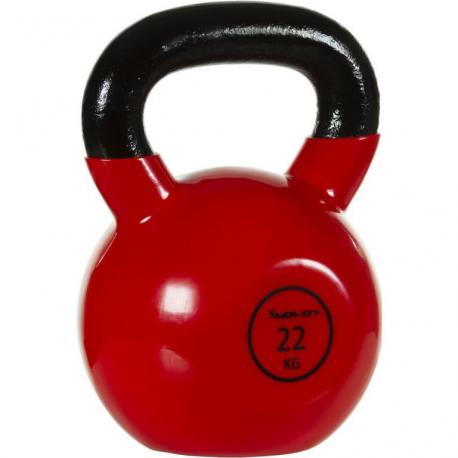 Kettlebell činka 22 kg MOVIT s vinylovým potahem