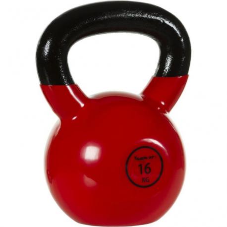 Kettlebell činka 16 kg MOVIT s vinylovým potahem