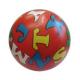 Potištěný míč s abecedou - 230 mm