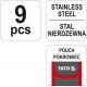 Multifunkční nůž 9 funkcí nerez