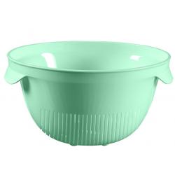Plastový cedník ESSENTIALS kulatý - mint