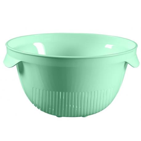 Plastový cedník ESSENTIALS kulatý - mint