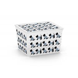 Plastový úložný KIS C box ANIMAL -CUBE - pejsci