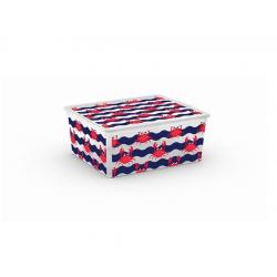Plastový úložný KIS C box ANIMAL - M - krab