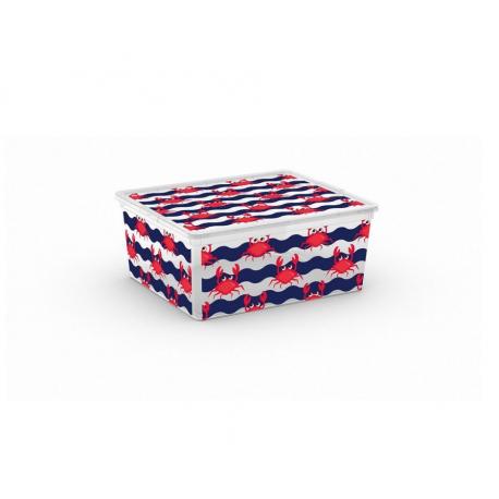 Plastový úložný KIS C box ANIMAL - M - krab