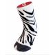Dětské bláznivé ponožky - zebra
