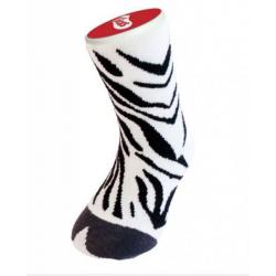 Dětské bláznivé ponožky - zebra