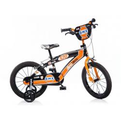 Dino BMX 165XC černo - oranžové 16" dětské kolo