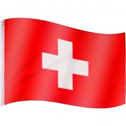 Vlajka Švýcarsko - 120 cm x 80 cm