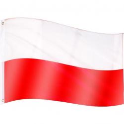 Vlajka Polsko - 120 cm x 80 cm