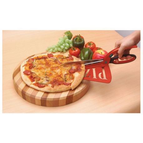Nůžkový kráječ na pizzu 2v1