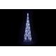 Vánoční dekorace - Akrylový kužel - 60 cm, studeně bílé + trafo