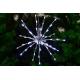 Vánoční osvětlení - meteorický déšť - studená bílá, 120 LED, 60 cm