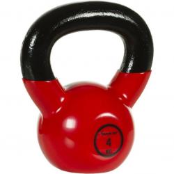 Kettlebell činka 4 kg MOVIT s vinylovým potahem