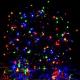 Vánoční osvětlení - světelný závěs - 3x6 m barevná 600 LED