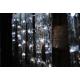 Vánoční osvětlení - rampouchy - studená bílá, 8 světelných funkcí