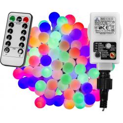 Párty LED osvětlení 20 m - barevné 200 diod + ovladač