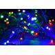 Vánoční LED řetěz - 20 m, 200 LED, barevný