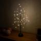 Dekorativní LED světelný strom s 48 LED, 60 cm - černý