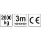 Zvedák řetězový - 2 t