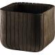 Květináč CUBE PLANTER M - hnědý